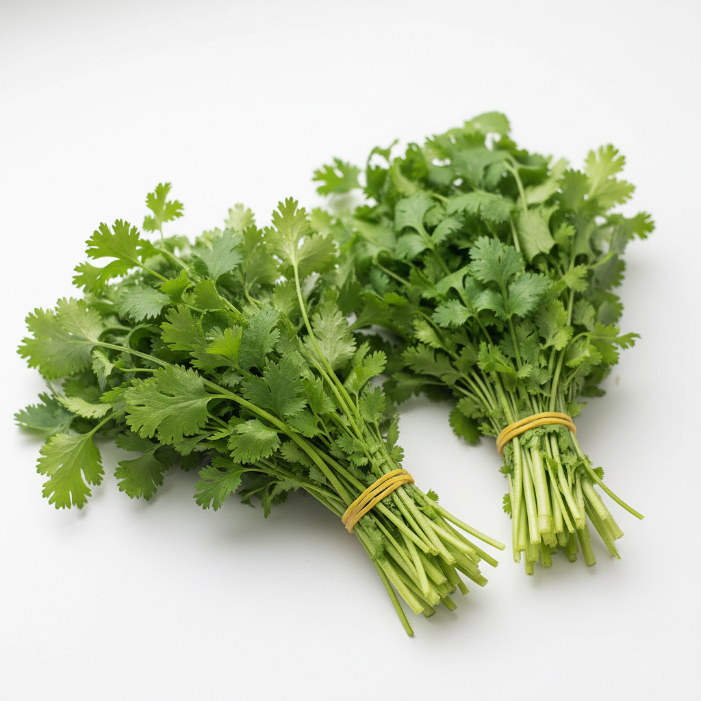Cilantro with roots - 3 bunches