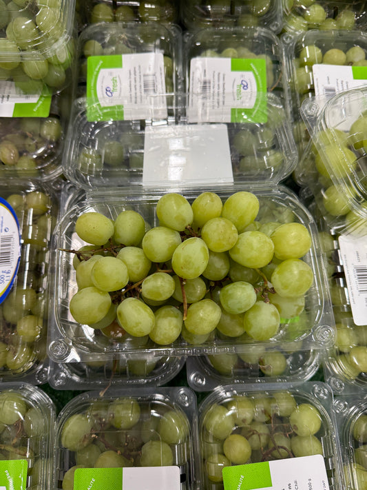 Green Grapes seedless - 600 gram box