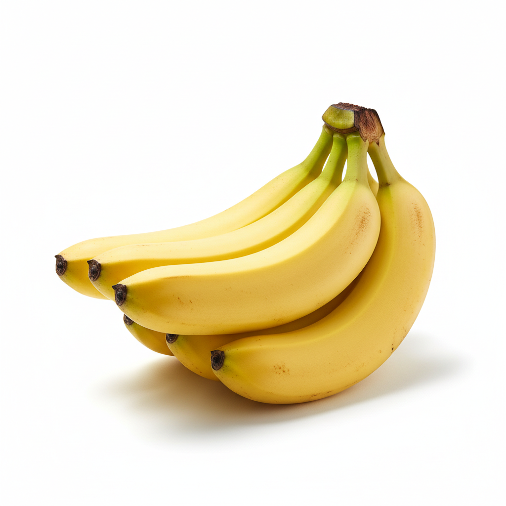 Banana - 1 bunch - 6 to 7 bananas